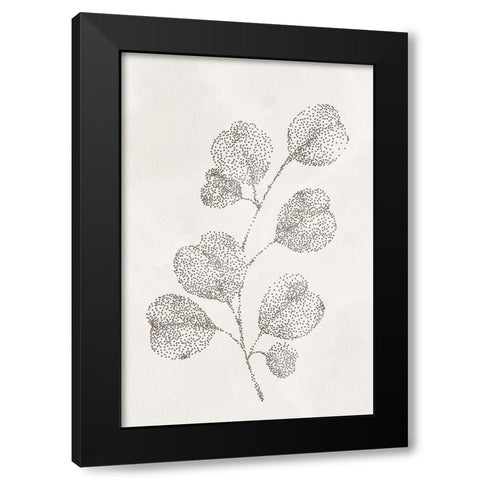 Spotted Botanical 3 Black Modern Wood Framed Art Print with Double Matting by Allen, Kimberly
