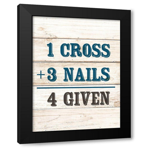 4 Given Black Modern Wood Framed Art Print with Double Matting by Allen, Kimberly