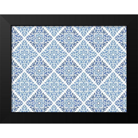 Lemon Tile 13 Black Modern Wood Framed Art Print by Allen, Kimberly