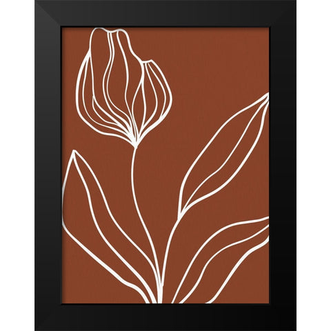 Staged Fall 1 Black Modern Wood Framed Art Print by Allen, Kimberly