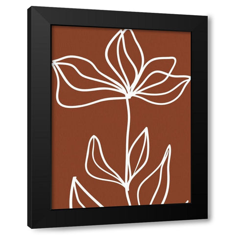 Staged Fall 2 Black Modern Wood Framed Art Print by Allen, Kimberly