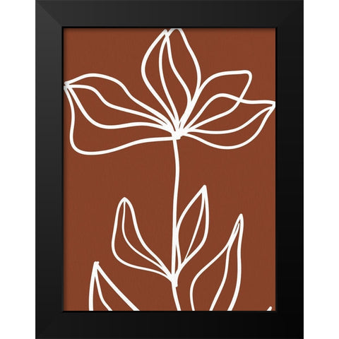 Staged Fall 2 Black Modern Wood Framed Art Print by Allen, Kimberly