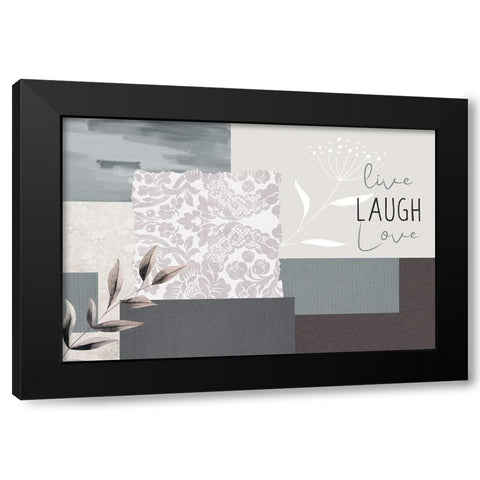 Love Beyond 7 Black Modern Wood Framed Art Print by Allen, Kimberly