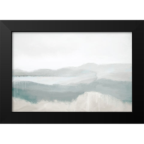 Dusk Black Modern Wood Framed Art Print by Allen, Kimberly
