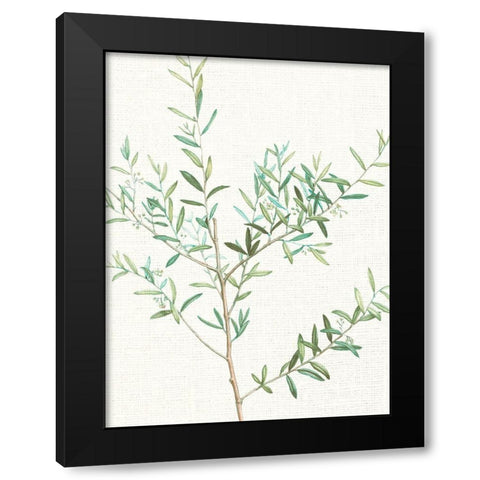 Branch 2 Black Modern Wood Framed Art Print with Double Matting by Allen, Kimberly
