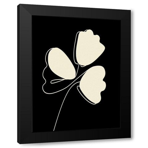 Natural 1 Black Modern Wood Framed Art Print with Double Matting by Allen, Kimberly