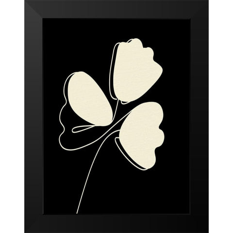 Natural 1 Black Modern Wood Framed Art Print by Allen, Kimberly