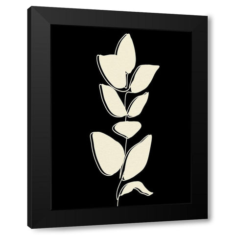 Natural 2 Black Modern Wood Framed Art Print by Allen, Kimberly