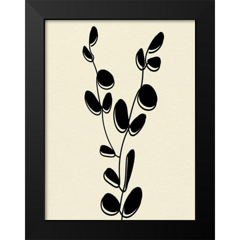 Natural 3 Black Modern Wood Framed Art Print by Allen, Kimberly