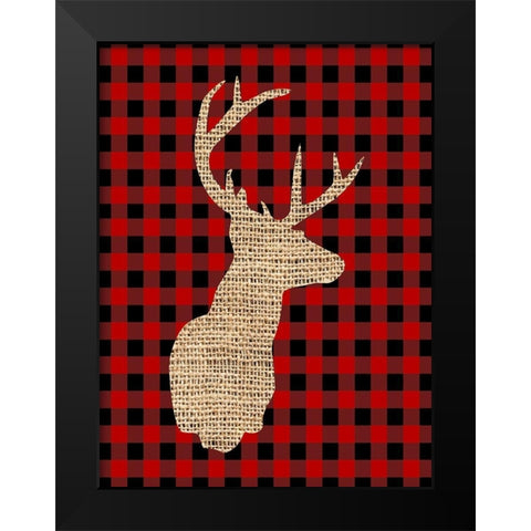 Farmhouse Christmas 6 v2 Black Modern Wood Framed Art Print by Allen, Kimberly