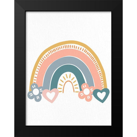 Learn 2 Black Modern Wood Framed Art Print by Allen, Kimberly