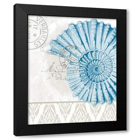 By the Sea 3 Black Modern Wood Framed Art Print by Allen, Kimberly