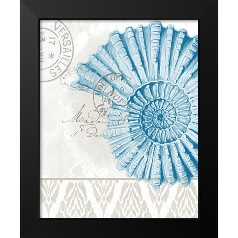 By the Sea 3 Black Modern Wood Framed Art Print by Allen, Kimberly