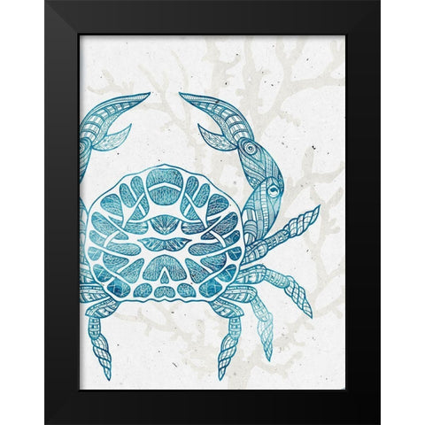 Sea Creature 3 Black Modern Wood Framed Art Print by Allen, Kimberly