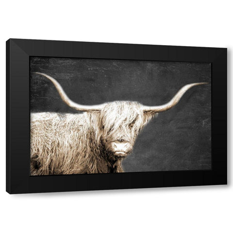 In the Highlands Black Modern Wood Framed Art Print with Double Matting by Allen, Kimberly