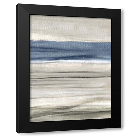 Serenity Hue Black Modern Wood Framed Art Print by Allen, Kimberly