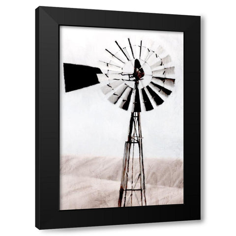 Standing Tall Black Modern Wood Framed Art Print with Double Matting by Allen, Kimberly