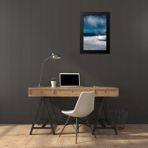 Layers of Sky Black Modern Wood Framed Art Print by Allen, Kimberly