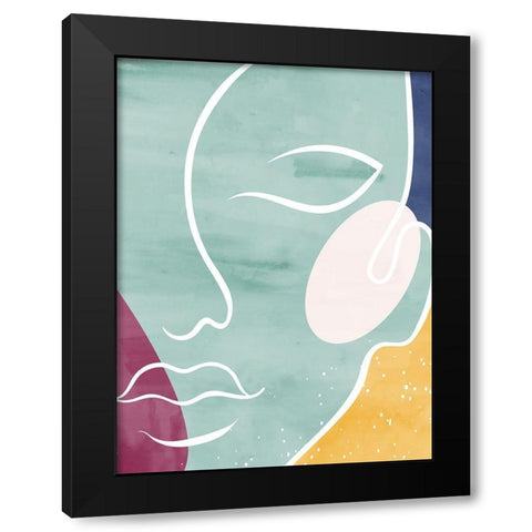 Beauty Black Modern Wood Framed Art Print with Double Matting by Allen, Kimberly
