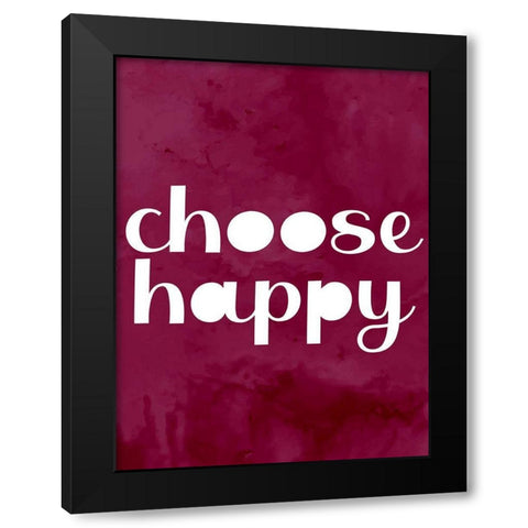 Choose Black Modern Wood Framed Art Print with Double Matting by Allen, Kimberly