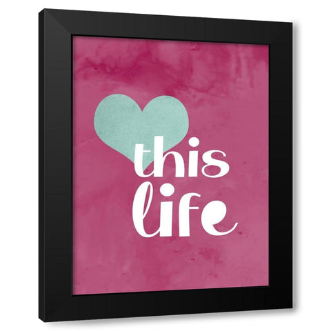 Love This Black Modern Wood Framed Art Print with Double Matting by Allen, Kimberly