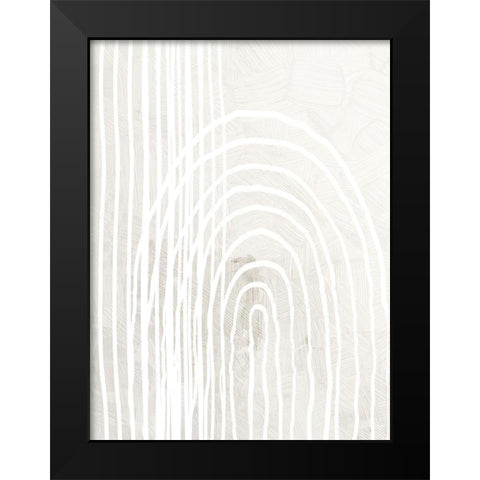 Arch 1 Black Modern Wood Framed Art Print by Allen, Kimberly