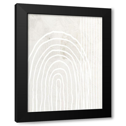 Arch 2 Black Modern Wood Framed Art Print by Allen, Kimberly