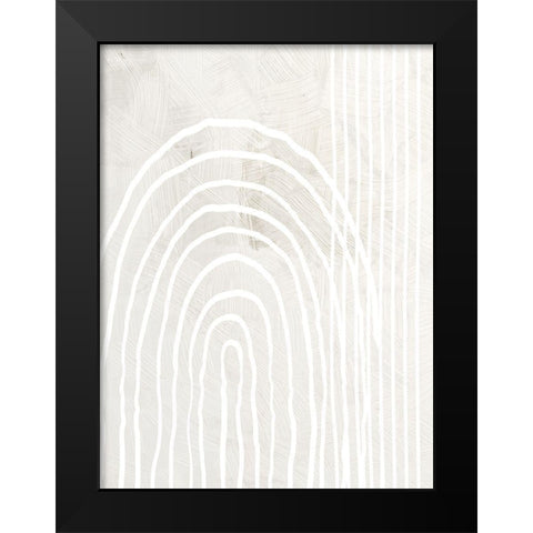 Arch 2 Black Modern Wood Framed Art Print by Allen, Kimberly
