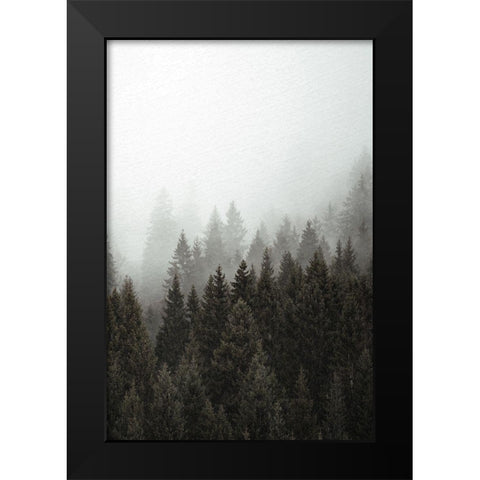 Mist 2 Black Modern Wood Framed Art Print by Allen, Kimberly