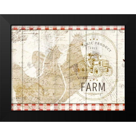 Farm Fresh 2 Black Modern Wood Framed Art Print by Allen, Kimberly