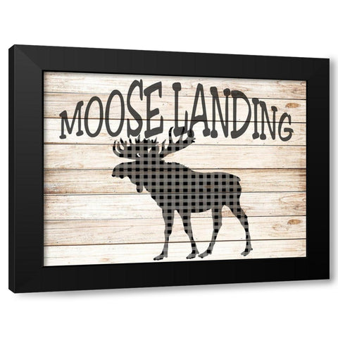 Crossing 2 Black Modern Wood Framed Art Print with Double Matting by Allen, Kimberly