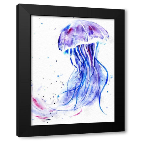 Jelly Jelly Black Modern Wood Framed Art Print with Double Matting by Allen, Kimberly
