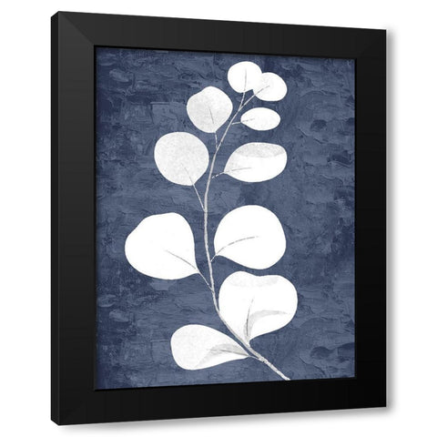 On Blue 1 Black Modern Wood Framed Art Print by Allen, Kimberly