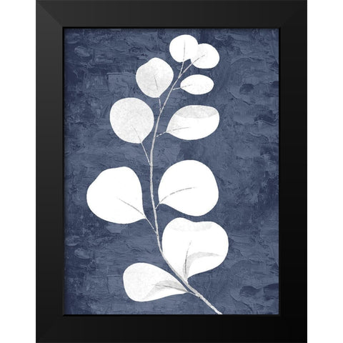 On Blue 1 Black Modern Wood Framed Art Print by Allen, Kimberly
