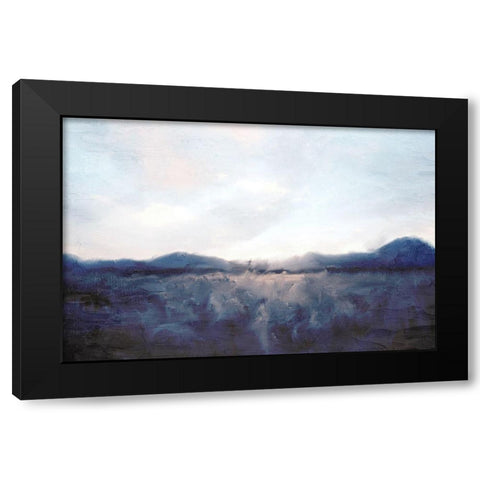 In the Shadows Black Modern Wood Framed Art Print by Allen, Kimberly