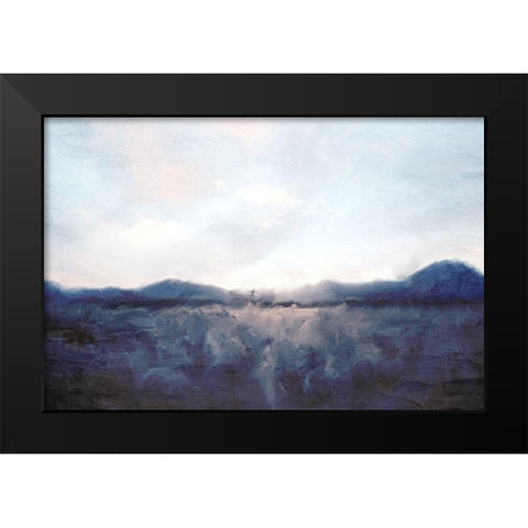 In the Shadows Black Modern Wood Framed Art Print by Allen, Kimberly