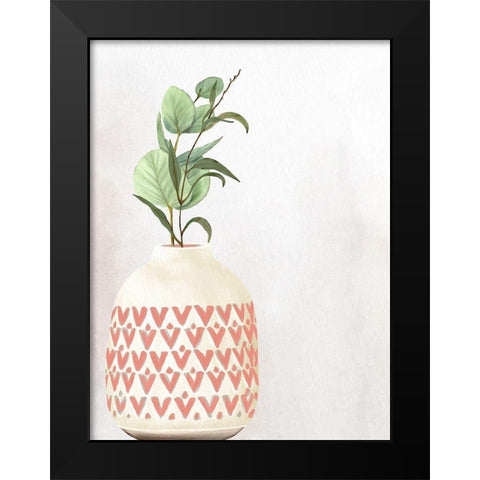 Vase 1 Black Modern Wood Framed Art Print by Allen, Kimberly