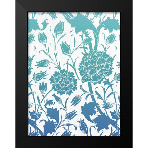 Motif Summer 2 Black Modern Wood Framed Art Print by Allen, Kimberly