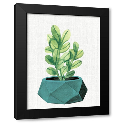 Planted 2 Black Modern Wood Framed Art Print by Allen, Kimberly