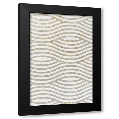 Concrete Panel C Black Modern Wood Framed Art Print by Allen, Kimberly