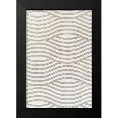 Concrete Panel C Black Modern Wood Framed Art Print by Allen, Kimberly