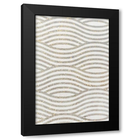 Concrete Panel A Black Modern Wood Framed Art Print by Allen, Kimberly