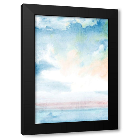 Sunset of the Water Black Modern Wood Framed Art Print with Double Matting by Allen, Kimberly