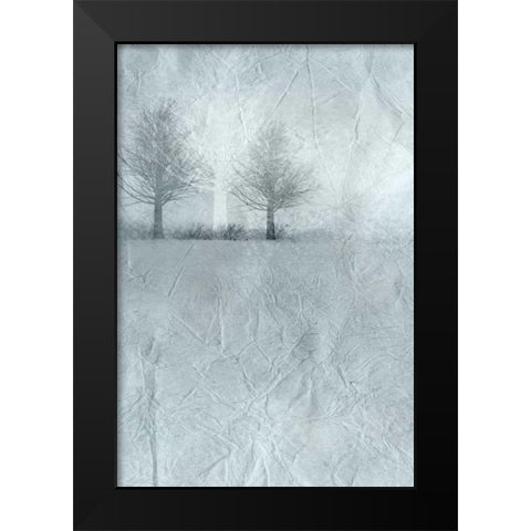 Dawn A Black Modern Wood Framed Art Print by Allen, Kimberly