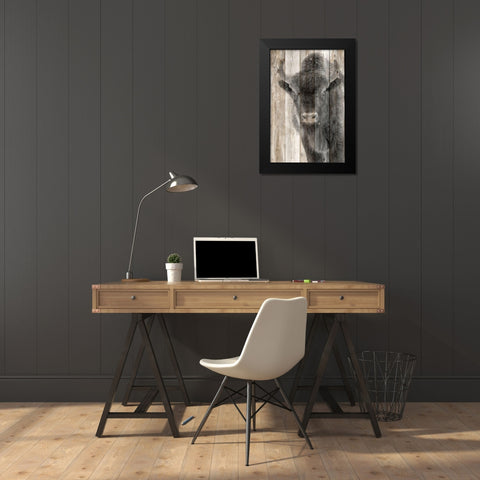 Young 2 Black Modern Wood Framed Art Print by Allen, Kimberly