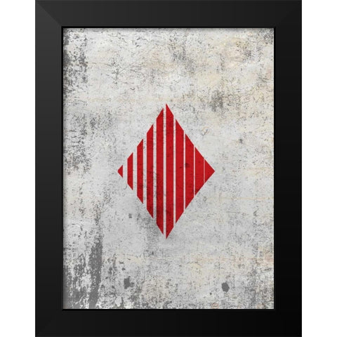 Lets Play C Black Modern Wood Framed Art Print by Allen, Kimberly