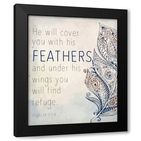 Find Refuge Black Modern Wood Framed Art Print by Allen, Kimberly