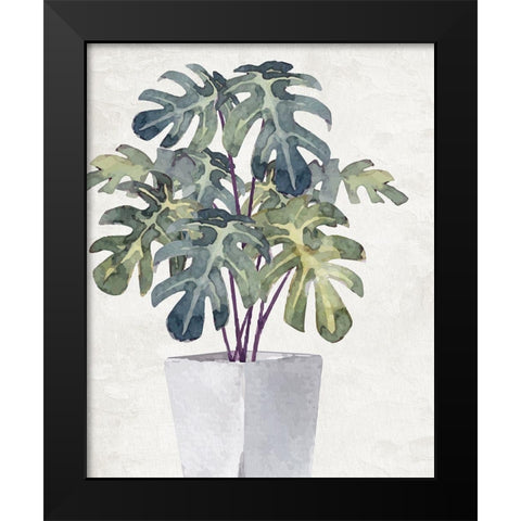 Plant 1 Black Modern Wood Framed Art Print by Allen, Kimberly