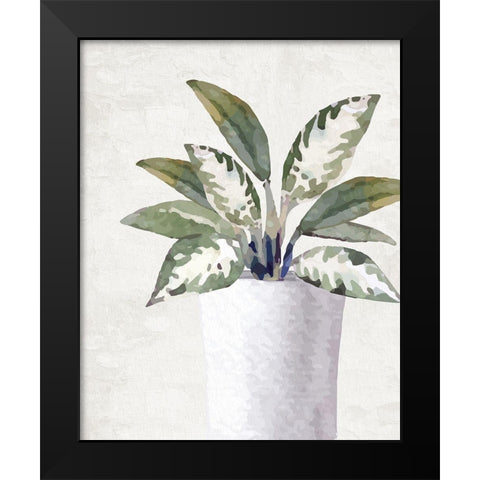 Plant 2 Black Modern Wood Framed Art Print by Allen, Kimberly