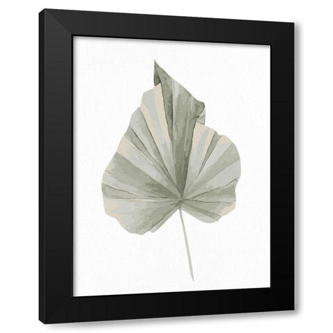 Soft Green 1 Black Modern Wood Framed Art Print by Allen, Kimberly